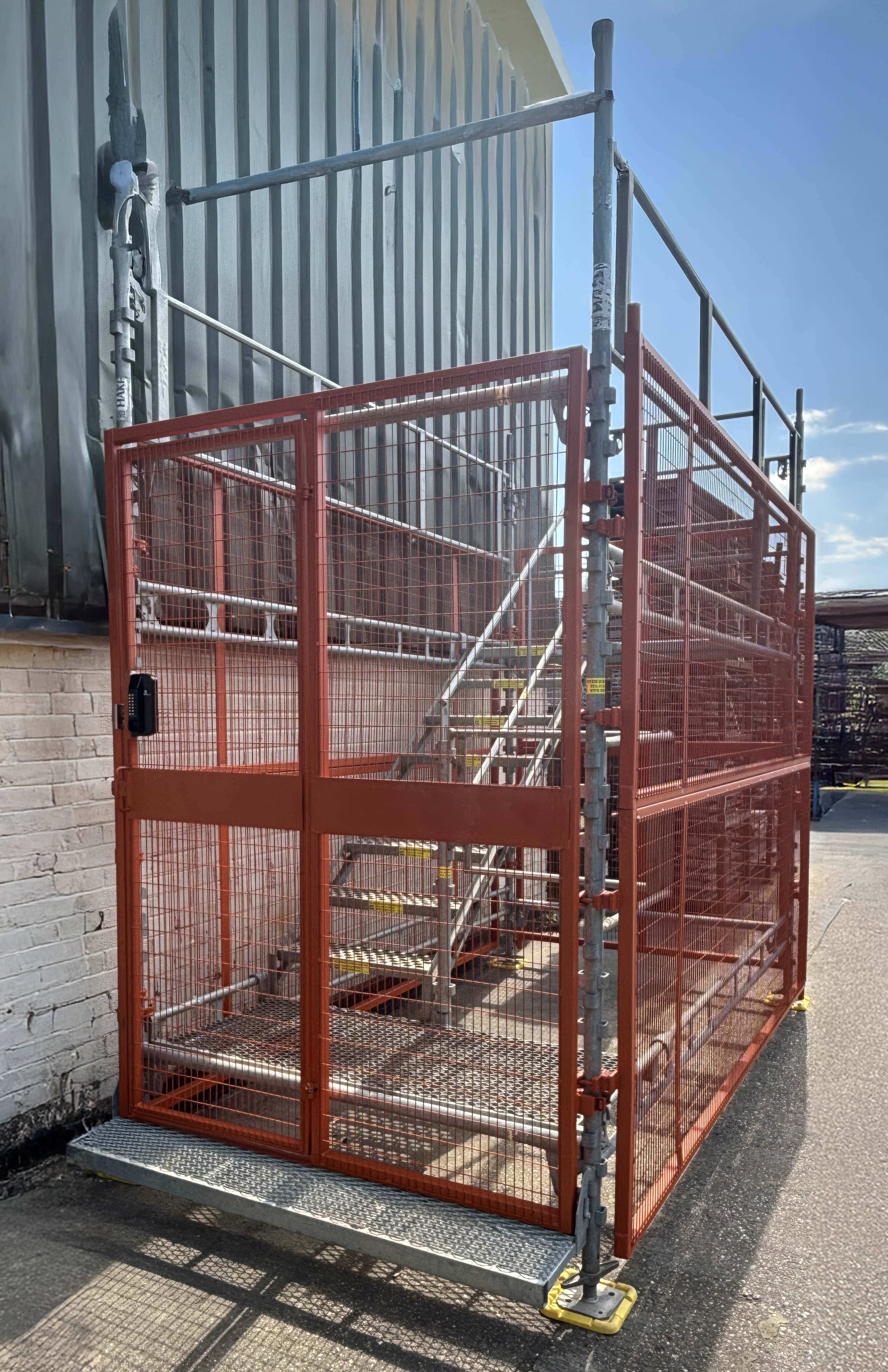 HAKI Site Stair Security Gate and Side Panels