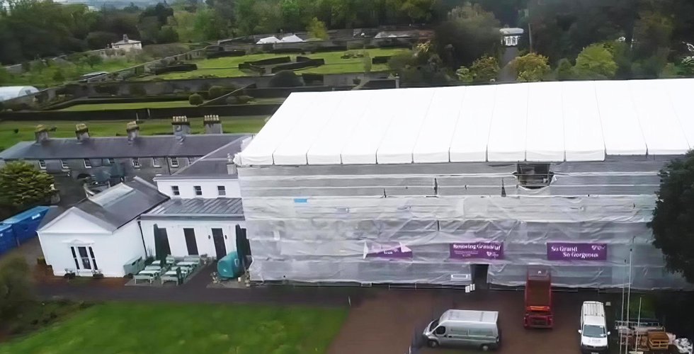 Temporary Roof: Ireland