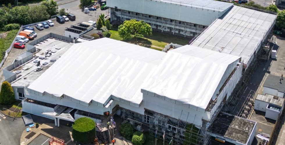 Temporary Roof: Barnstaple